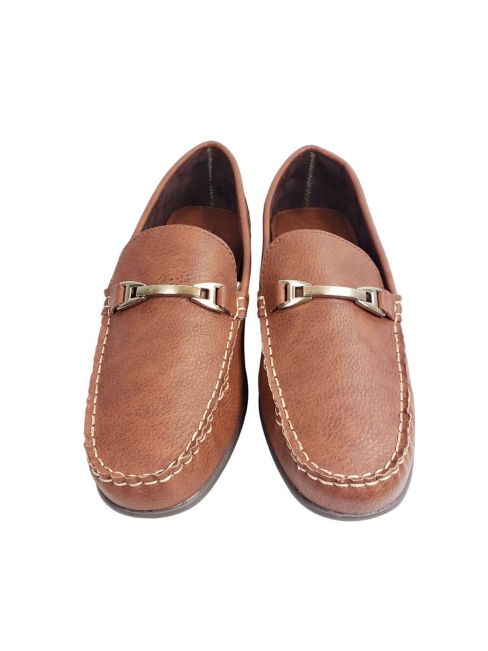Simply Styled Loafers Men's Size 11 Brown Leather - Picture 5 of 7